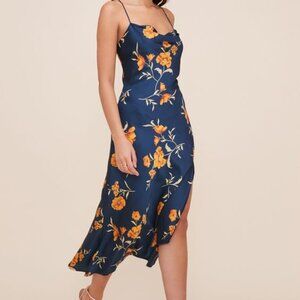 Gaia Floral Midi Dress - ASTR the Label - Size M